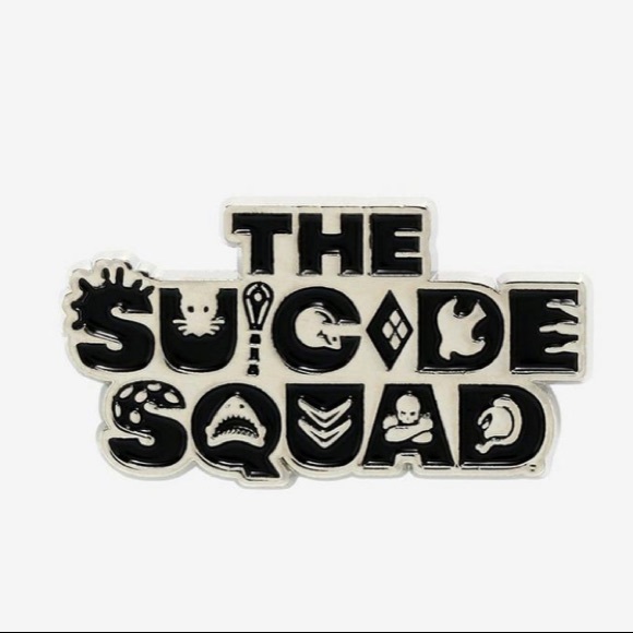 ❣️DC Comics‎ The Suicide Squad Logo Enamel Pin - BoxLunch Exclusive❣️ - Picture 2 of 4
